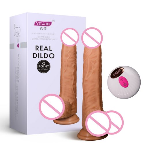 VIBRATING REALISTIC DILDO FOR HER
